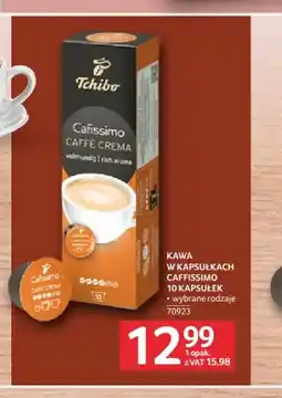 Selgros Kawa w kapsułkach Cafissimo Tchibo oferta