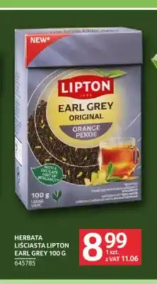 Selgros Herbata liściasta Lipton Earl Grey oferta