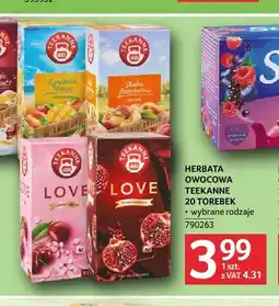 Selgros Herbata owocowa Teekanne oferta