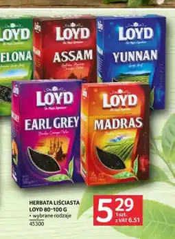 Selgros Herbata liściasta Loyd oferta