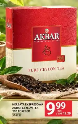 Selgros Herbata ekspresowa Akbar Ceylon Tea oferta