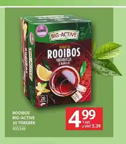 Selgros Herbata Rooibos pomarańcza i wanilia Big-Active oferta