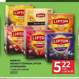 Selgros Herbata aromatyzowana Lipton oferta