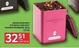 Selgros Napar owocowy w puszce Carcadet Passion Framboise Dammann Frères oferta