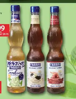 Selgros Syrop do herbaty Fabbri oferta