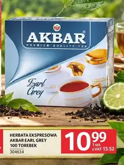 Selgros Herbata ekspresowa Akbar Earl Grey oferta
