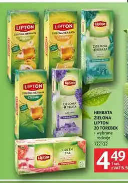 Selgros Herbata zielona Lipton oferta