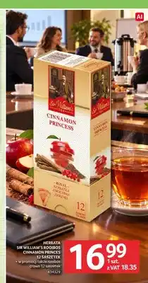 Selgros Herbata Sir William's Rooibos Cinnamon Princess oferta