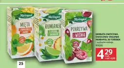 Selgros Herbata owocowo-ziołowa Herbapol mięta z pomarańczą i mango oferta