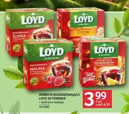Selgros Herbata rozgrzewająca Loyd śliwka z cynamonem i figą oferta
