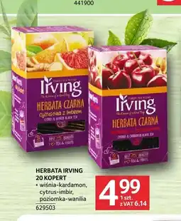 Selgros Herbata Irving wiśnia-kardamon oferta