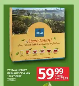 Selgros Zestaw herbat Dilmah Pick & Mix oferta