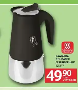 Selgros Kawiarka 6 filiżanek Berlingerhaus oferta