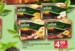 Selgros Herbata owocowo-korzenna Vitax pomarańcza oferta
