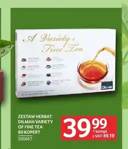 Selgros Zestaw herbat Dilmah Variety of Fine Tea oferta