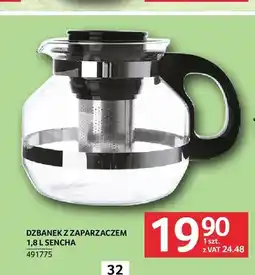 Selgros Dzbanek z zaparzaczem 1,8 l Sencha oferta