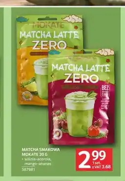 Selgros Matcha smakowa Mokate wiśnia-acerola oferta