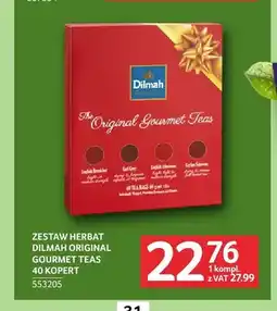 Selgros Zestaw herbat Dilmah Original Gourmet Teas oferta