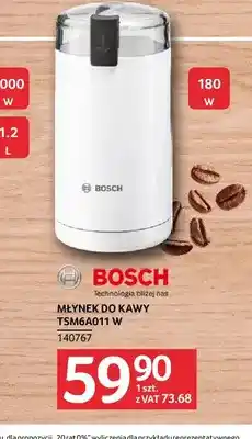 Selgros Młynek do kawy TSM6A011W Bosch oferta
