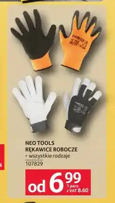 Selgros Rękawice robocze Neo Tools oferta