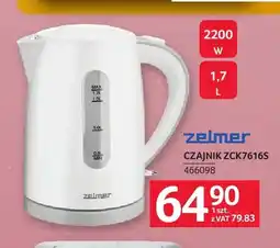 Selgros Czajnik ZCK7616S Zelmer oferta