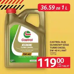 Selgros Olej silnikowy Edge Turbo Diesel 5W-40 Amt Castrol oferta