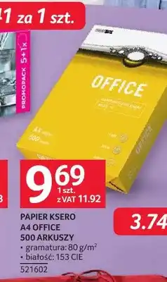 Selgros Papier ksero A4 Office oferta