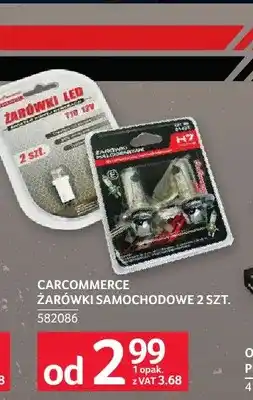 Selgros Żarówki samochodowe LED T10 Carcommerce oferta