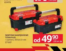 Selgros Skrzynka narzędziowa Titan Plus 20 cali oferta