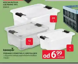 Selgros Pojemnik z pokrywą 4 l Kristallbox Keeeper oferta