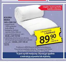 Selgros Kołdra Iberia 160x200 cm oferta