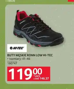 Selgros Buty męskie Ronn Low Hi-Tec oferta
