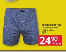 Selgros Bokserki Cotton oferta
