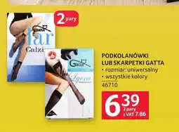Selgros Podkolanówki Gatta 2-pak oferta