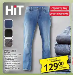 Selgros Spodnie męskie Denver oferta
