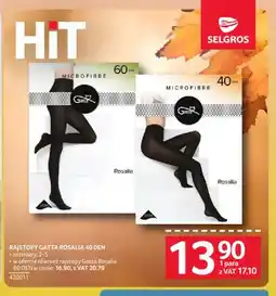 Selgros Rajstopy Gatta Rosalia 40 DEN oferta