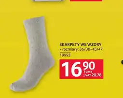Selgros Skarpety we wzory oferta