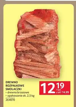 Selgros Drewno rozpałkowe brzozowe Smolaczki oferta