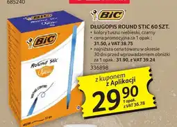 Selgros Długopis Round Stic niebieski BIC oferta