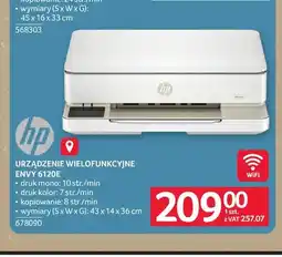 Selgros Urządzenie wielofunkcyjne Envy 6120e Hp oferta