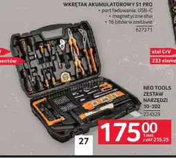Selgros Zestaw narzędzi 10-202 Neo Tools oferta