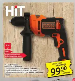 Selgros Wiertarka udarowa Black & Decker oferta
