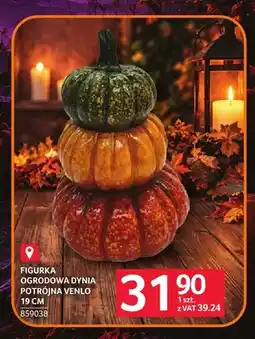 Selgros Figurka ogrodowa dynia potrójna Venlo 19 cm oferta