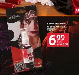 Selgros Sztuczna krew w sprayu Party Time oferta