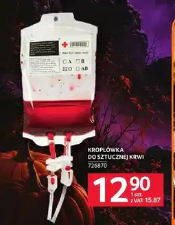 Selgros Kroplówka do sztucznej krwi oferta