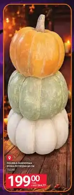 Selgros Figurka ogrodowa dynia potrójna 60 cm oferta