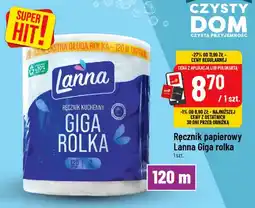 Polomarket Ręcznik papierowy Lanna Giga rolka 120 m oferta