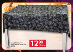 Selgros Obrus papierowy pajęczyna 137x274 cm oferta