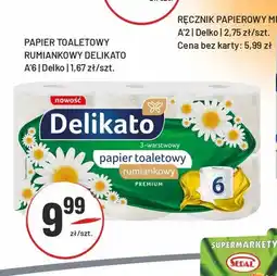Sedal Papier toaletowy rumiankowy Delikato 6-pak oferta