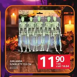 Selgros Girlanda szkielety 152 cm oferta